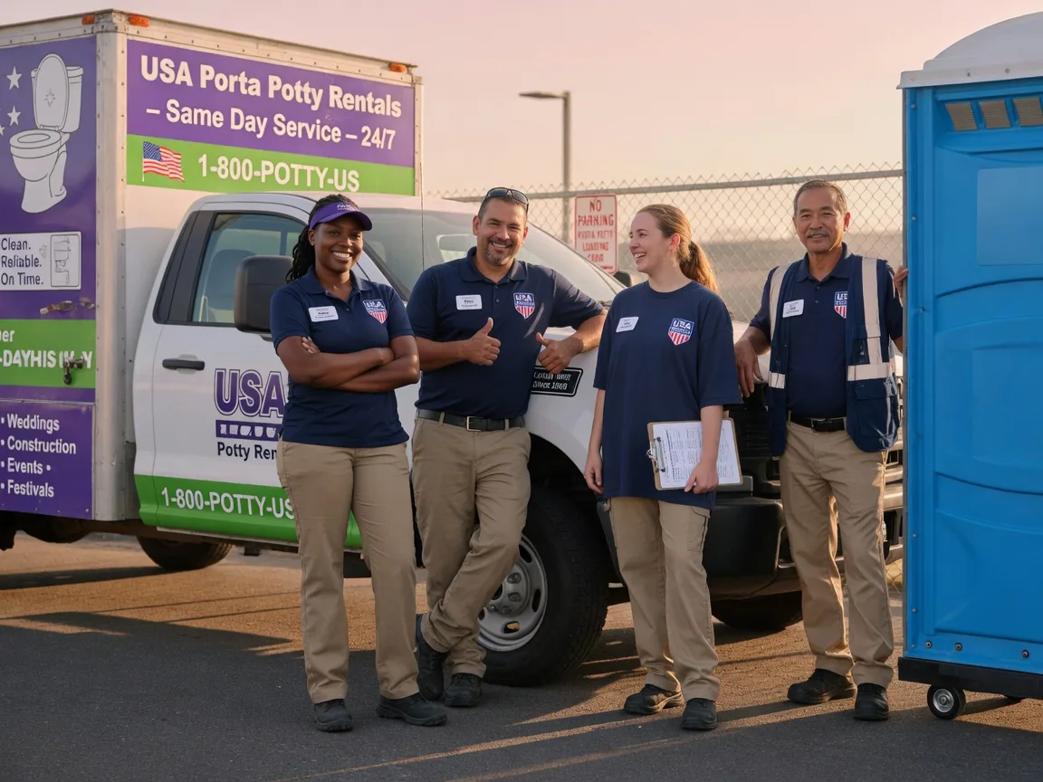 Porta Potty Rental company in Pasadena, CA